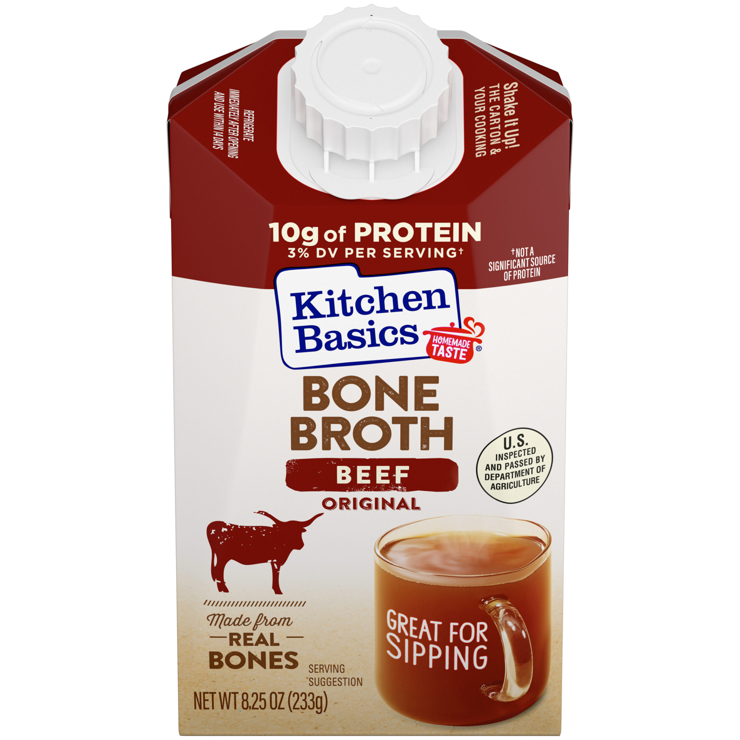 Original Beef Bone Broth, 8.25 oz