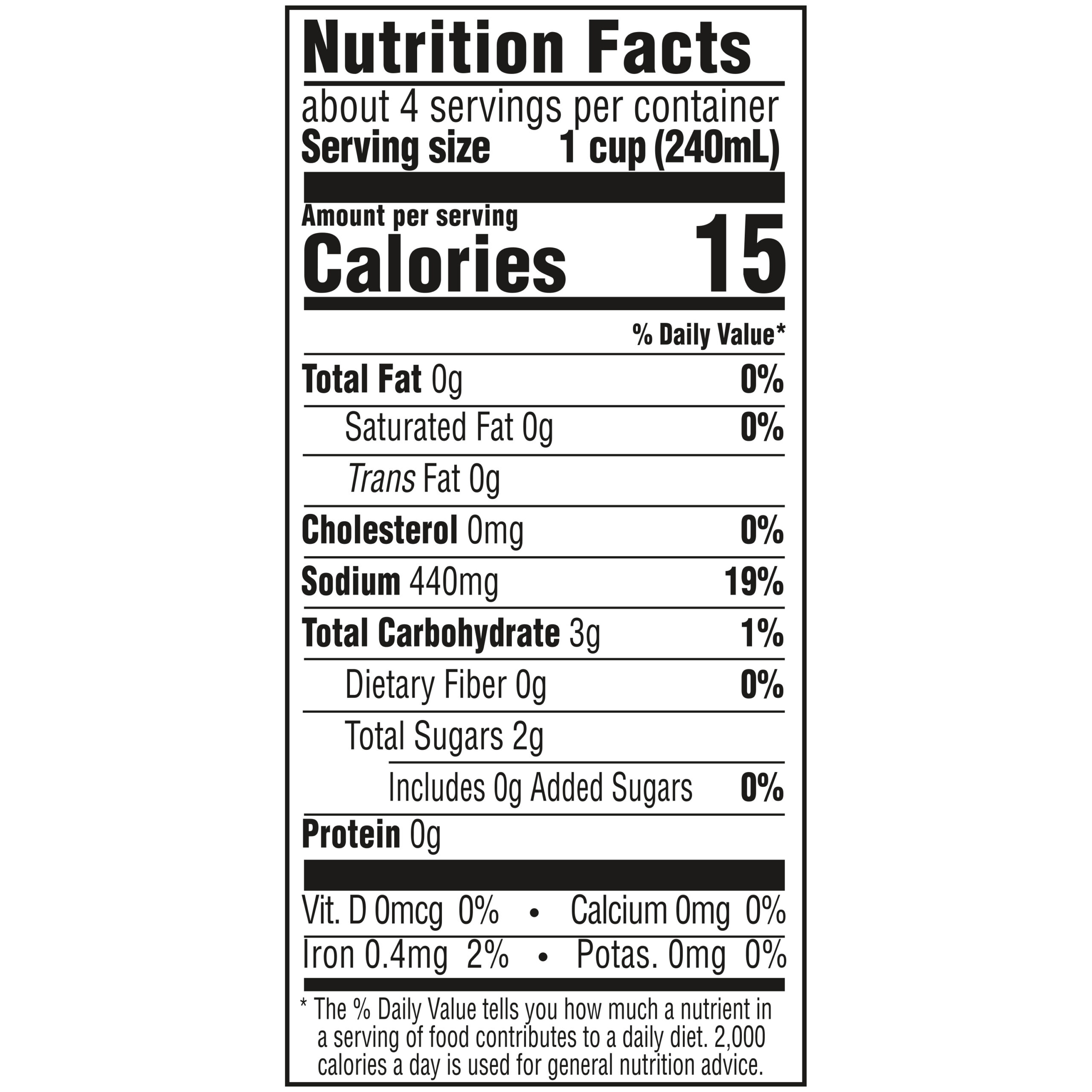 Roasted Vegetable and Herb Culinary Stock, 32 oz