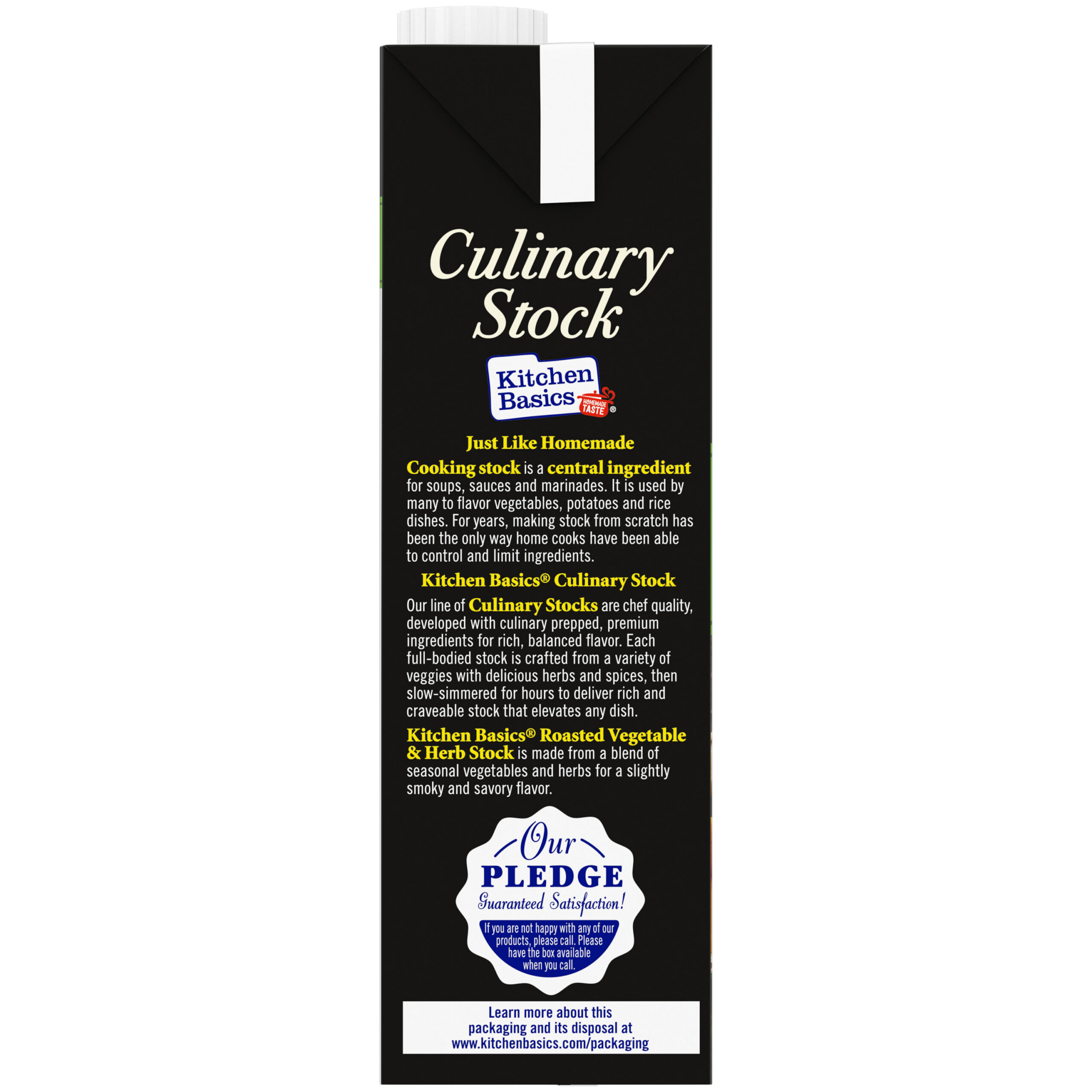 Roasted Vegetable and Herb Culinary Stock, 32 oz