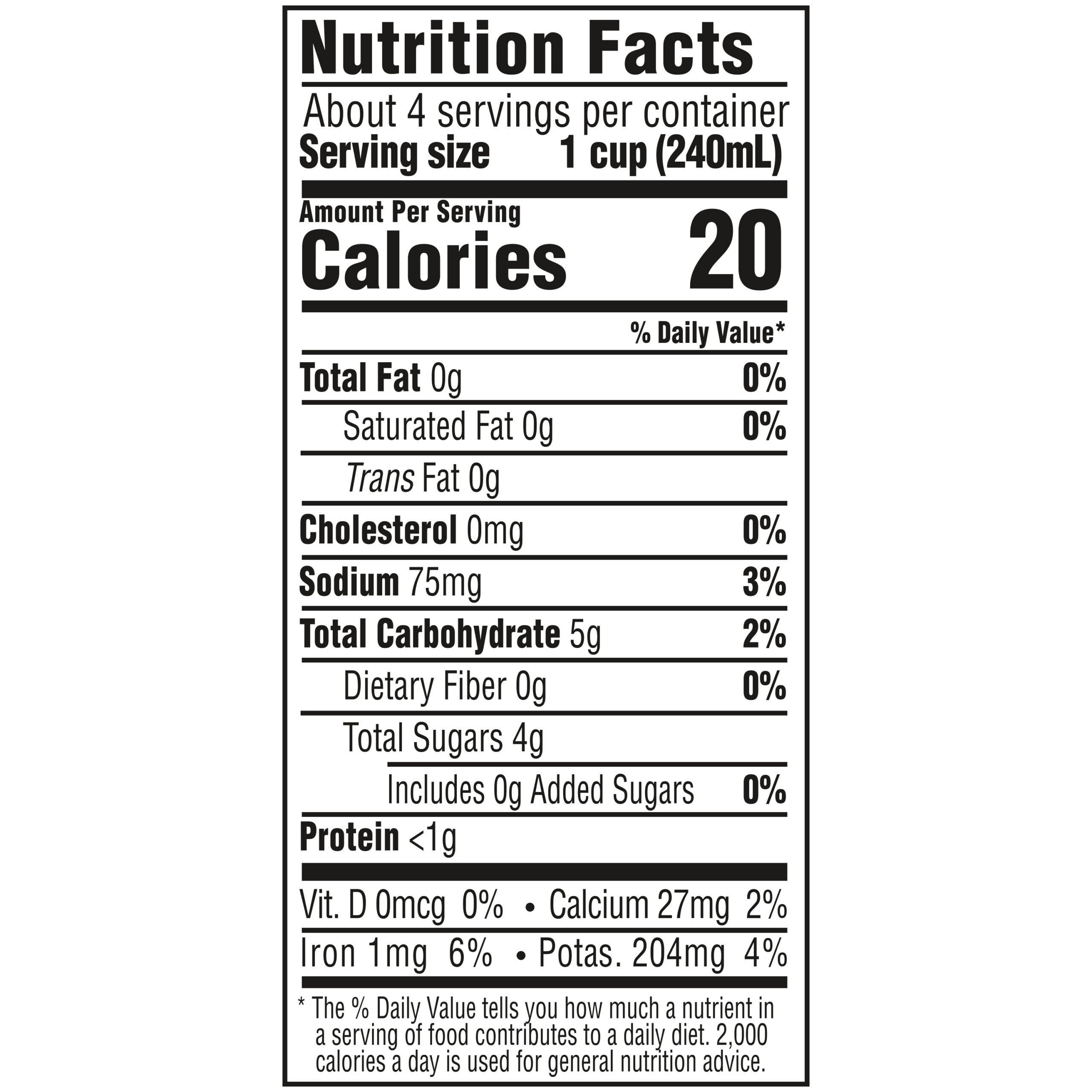 Unsalted Vegetable Stock, 32 oz