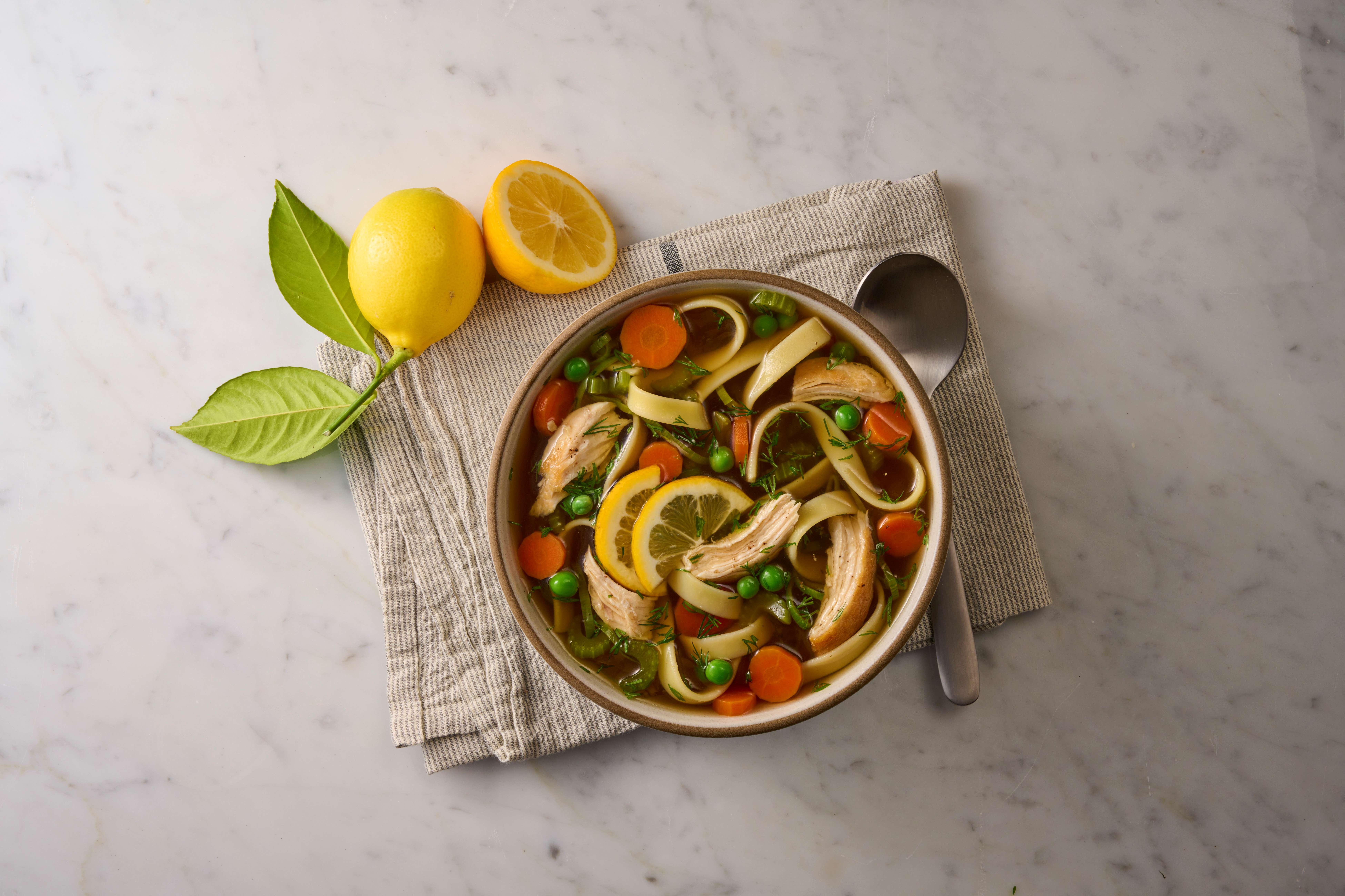 Chicken Soup Primavera - Cooking Stock and Bone Broths | Kitchen Basics