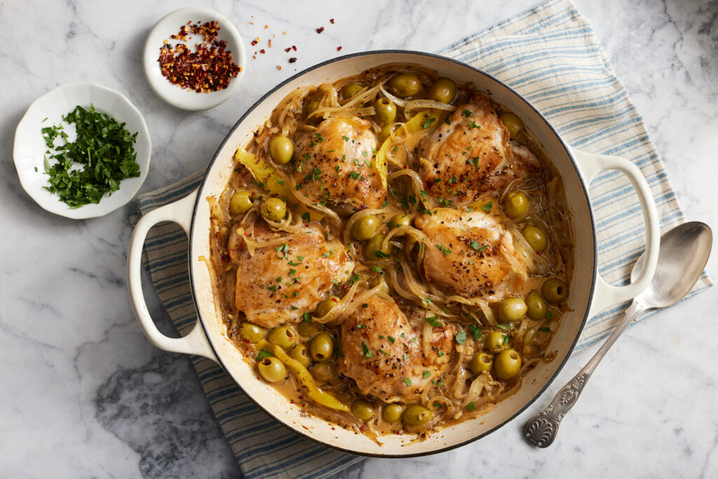 Mediterranean Chicken & Olives