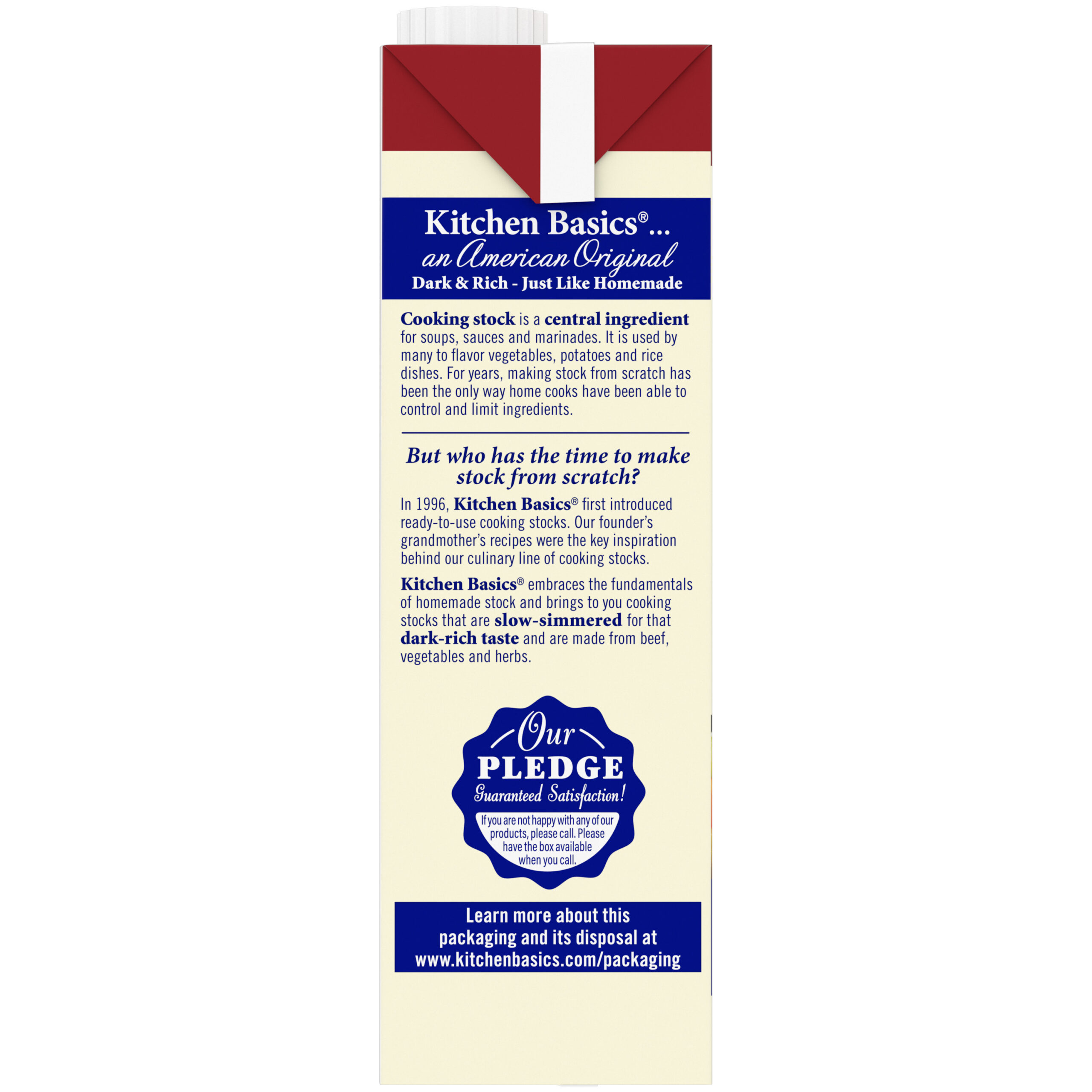 Unsalted Beef Stock, 32 oz