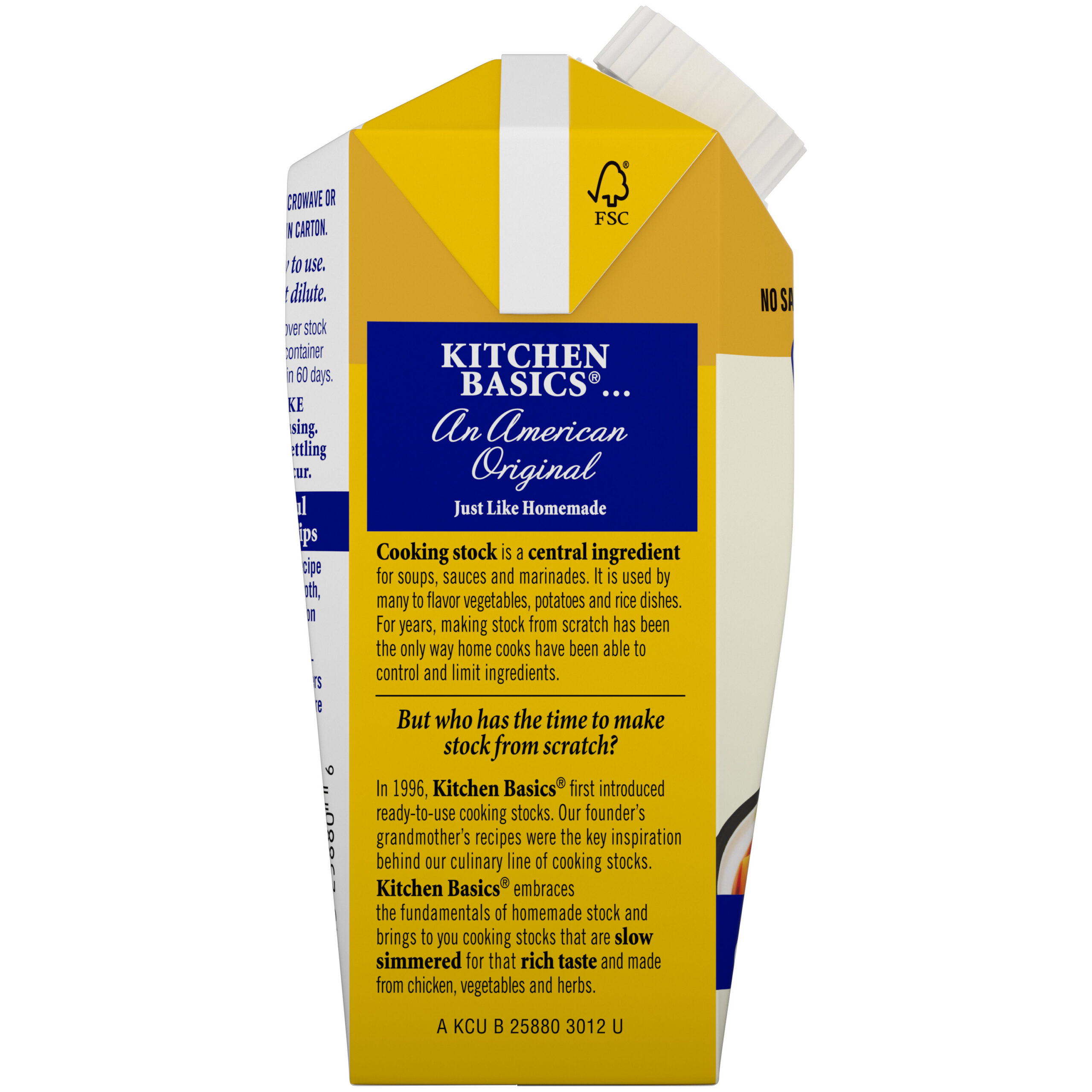 Unsalted Chicken Stock, 8.25 oz