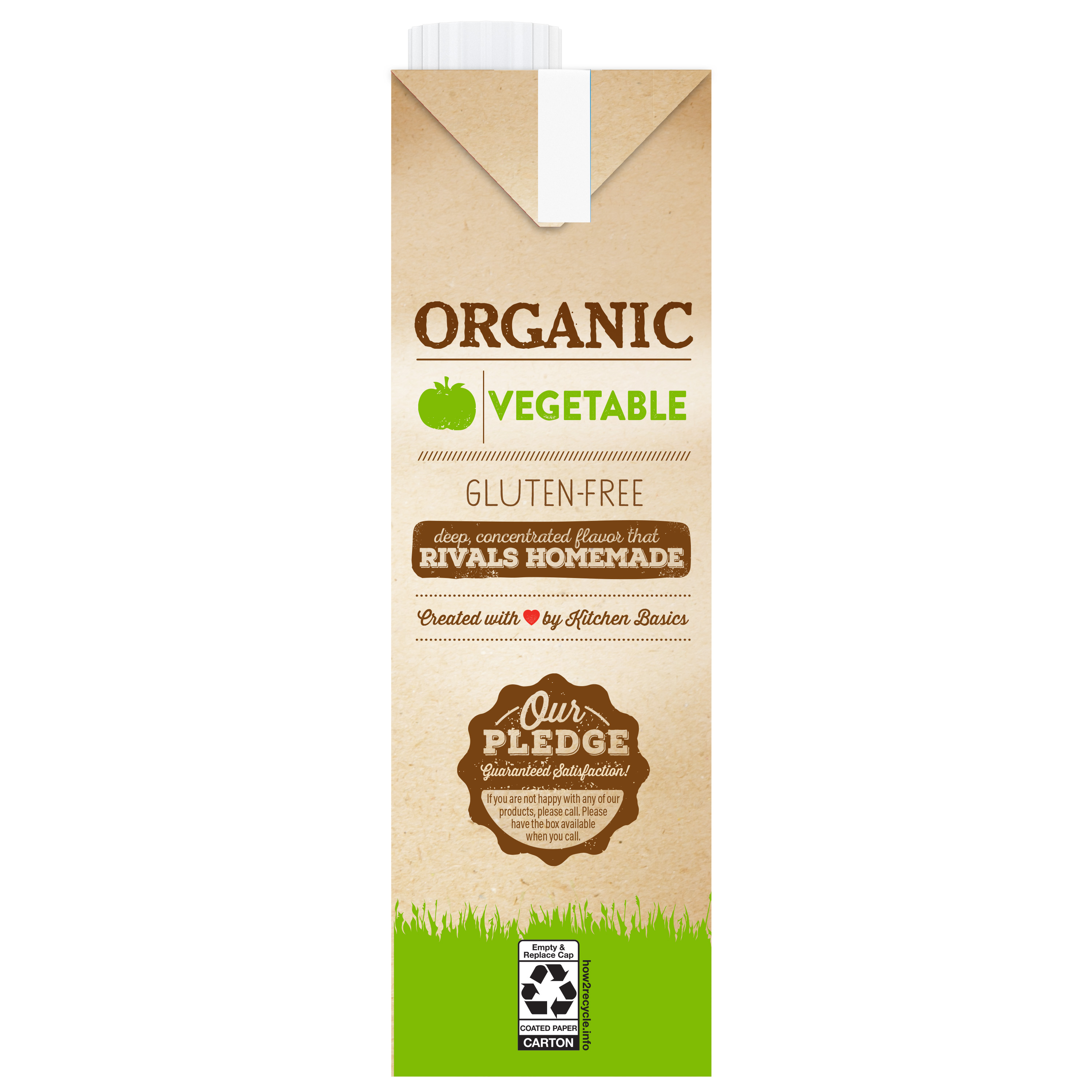 Organic Vegetable Stock, 32 oz | Kitchen Basics