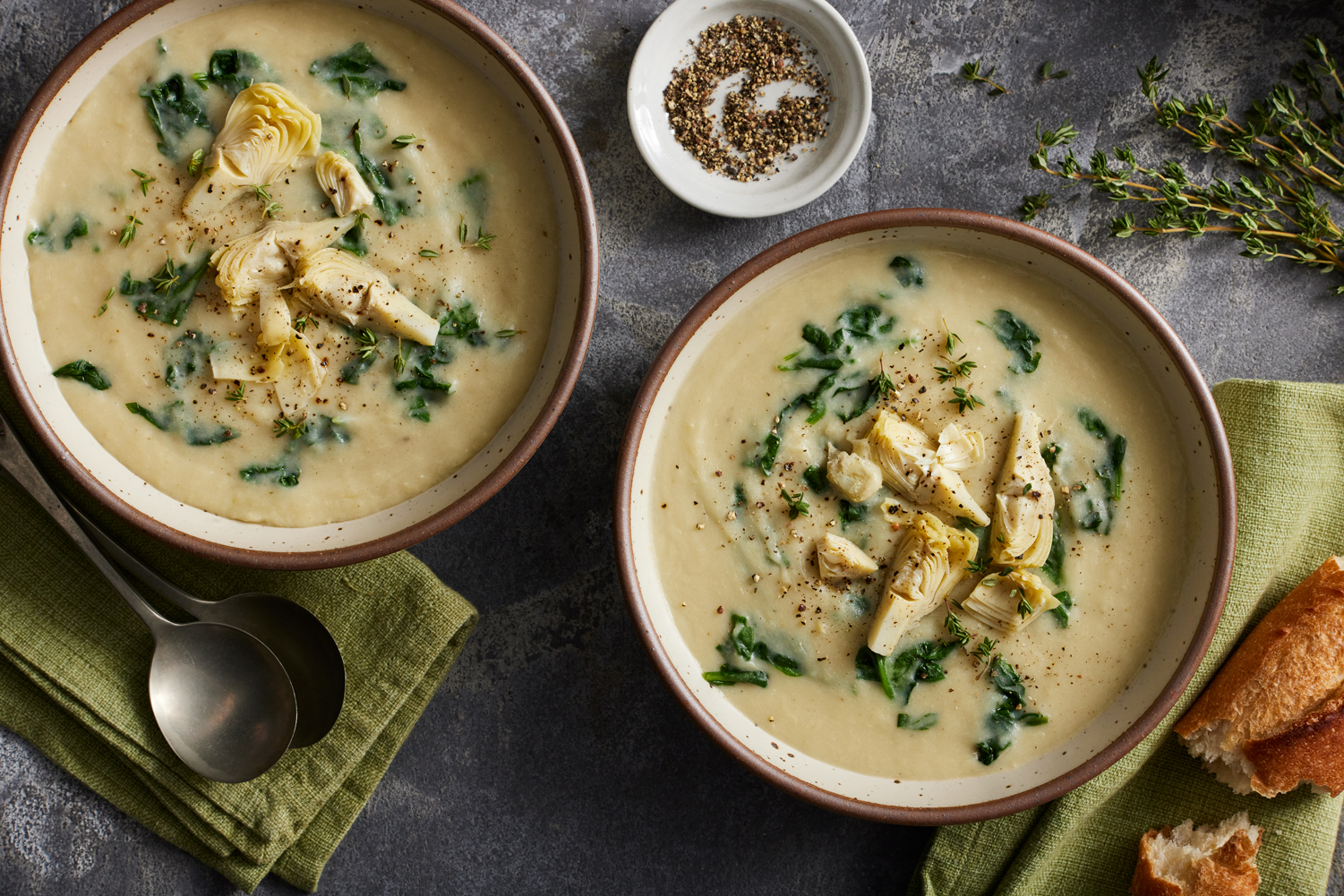 Artichoke Potato Leek Soup