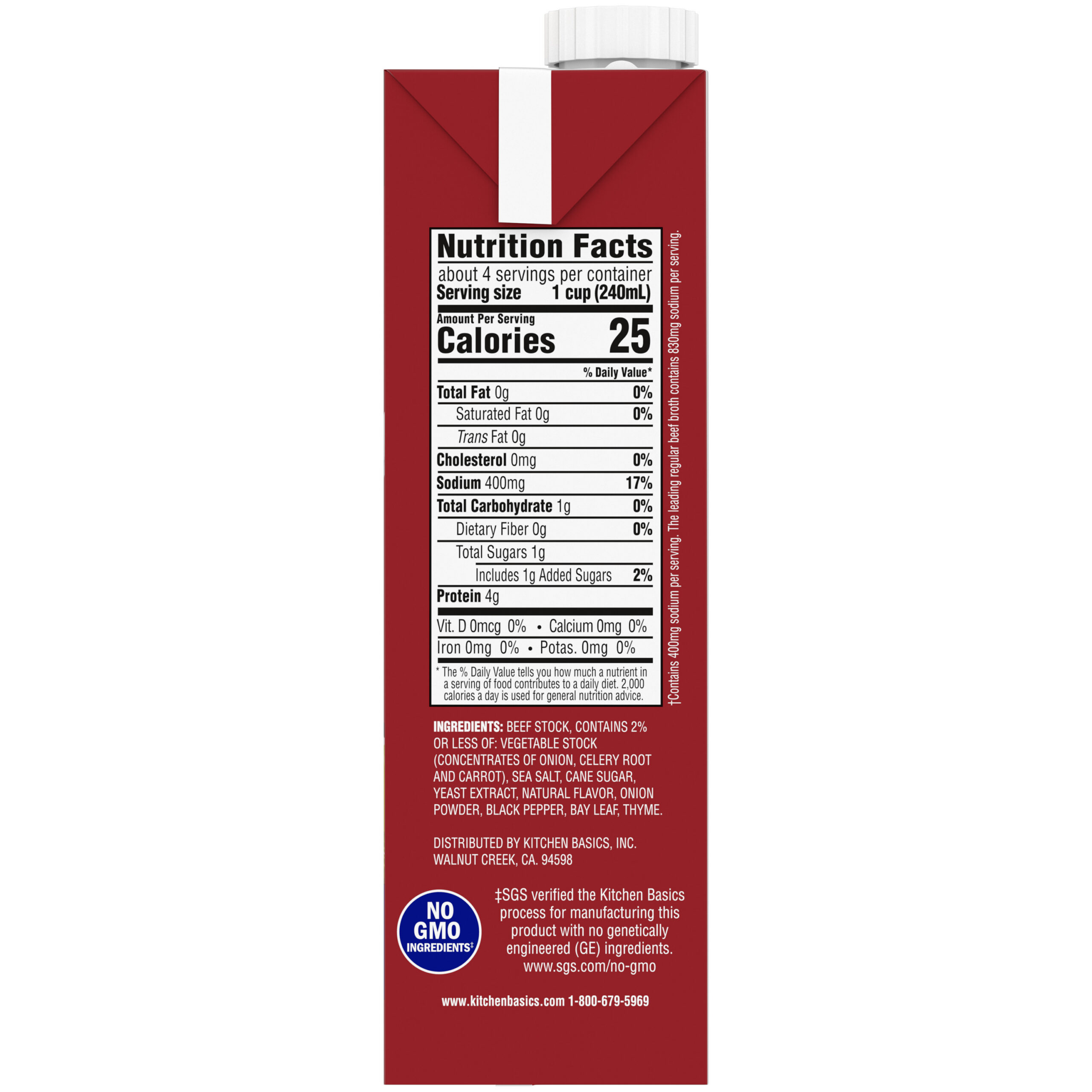 Original Beef Stock, 32 oz