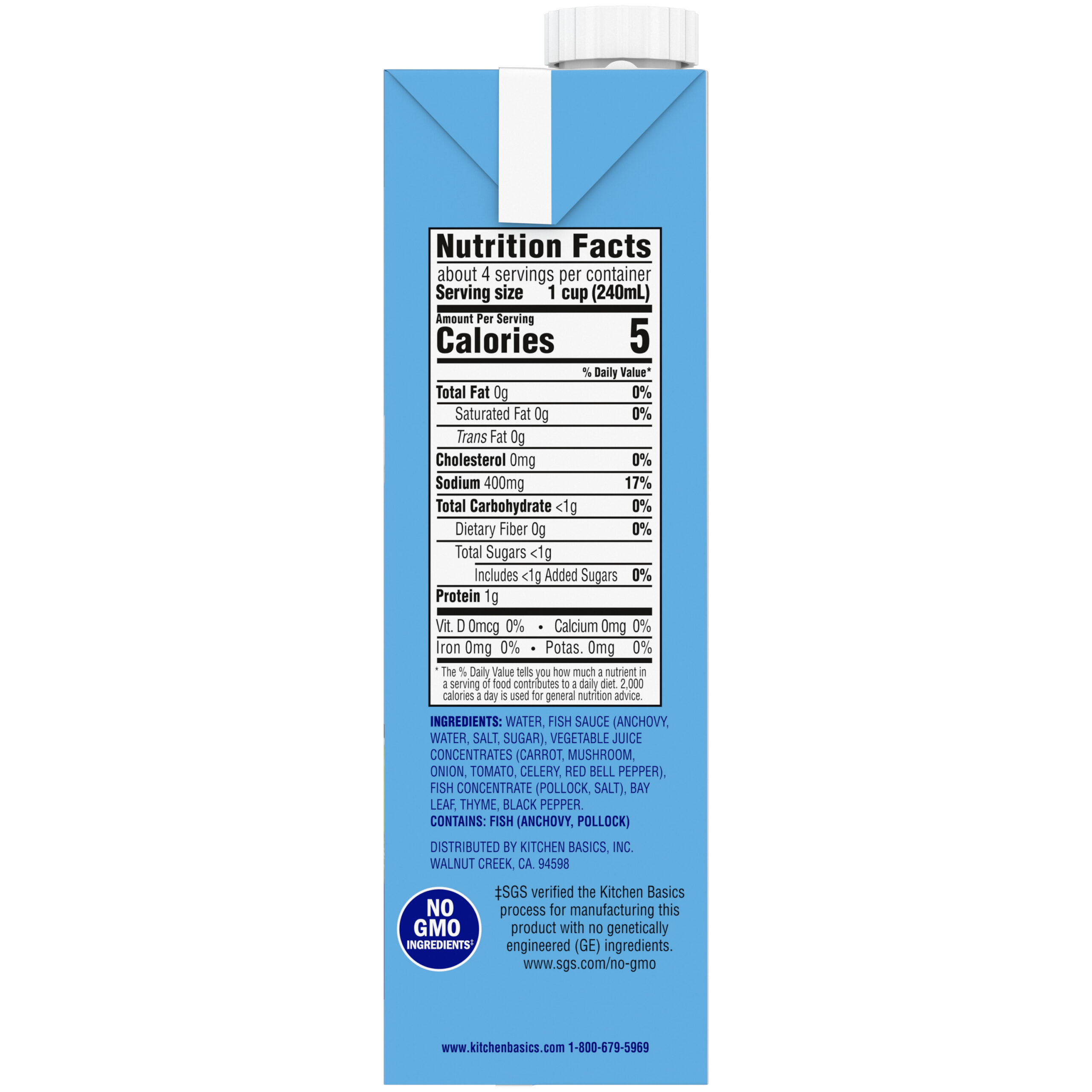 Original Seafood Stock, 32 oz