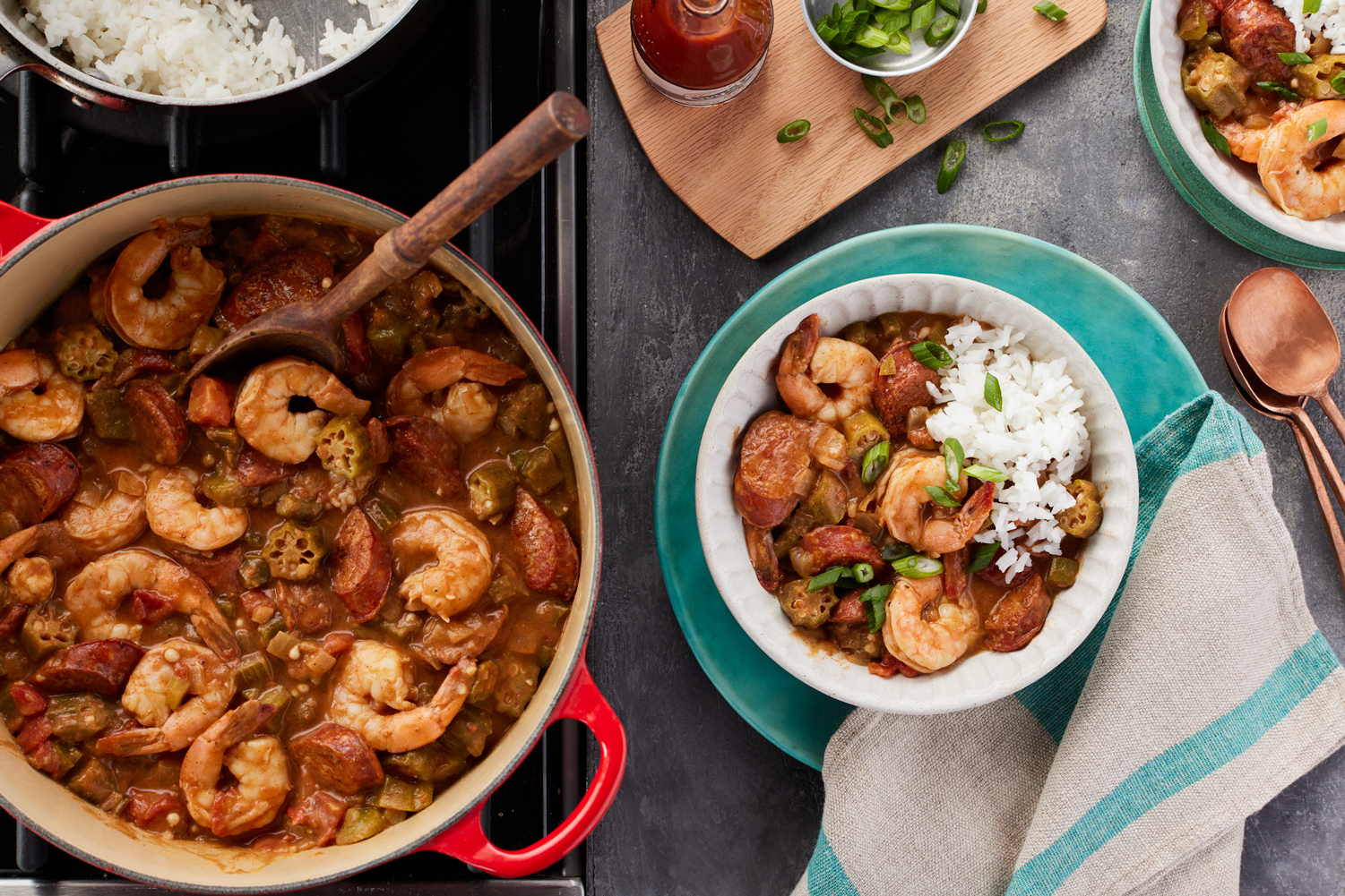 Creole Gumbo Dinner Recipe | Kitchen Basics