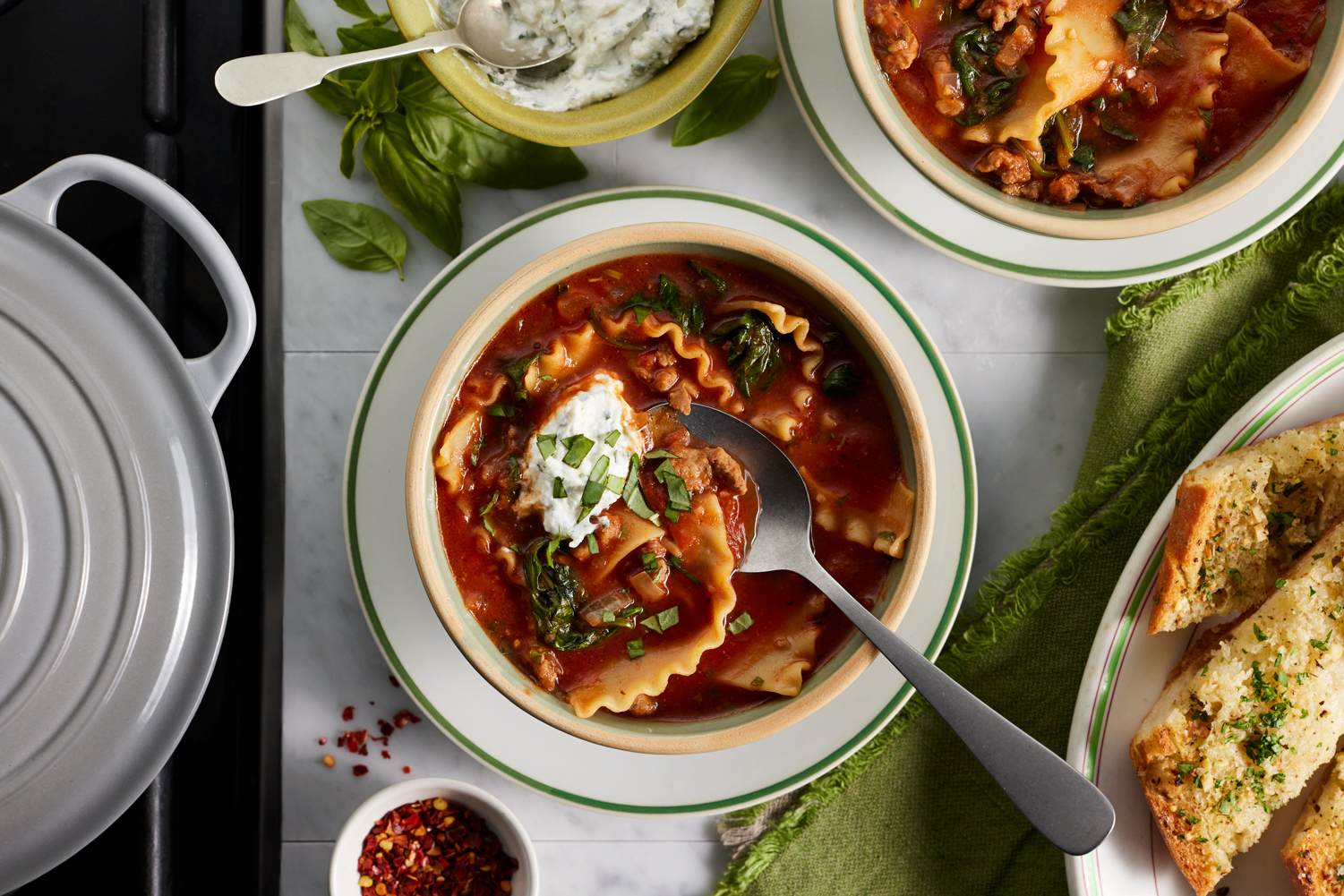 Lasagna Soup Recipe | Kitchen Basics