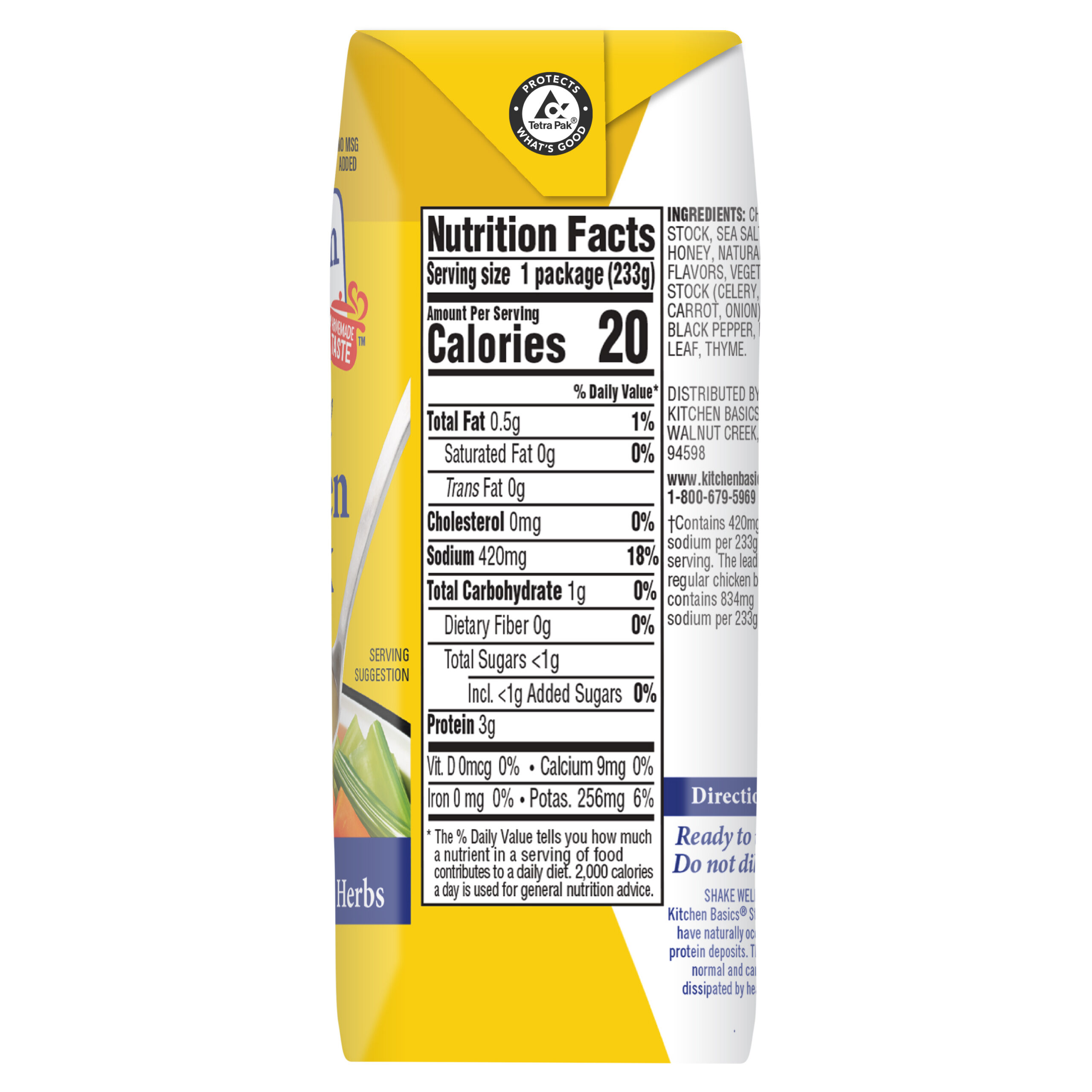Original Chicken Stock, 8.25 oz